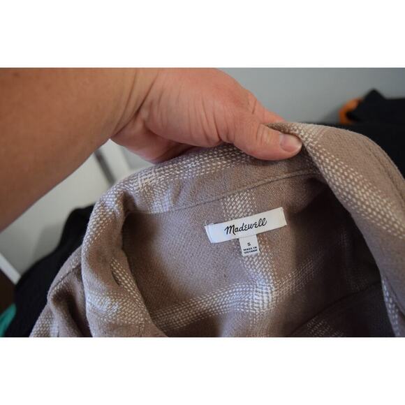 Madewell Kentwood Windowpane Shirt-Jacket - Picture 4 of 8